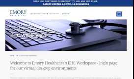
							         Login to VDT and VDI - Emory Healthcare								  
							    