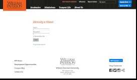 
							         Login to view this page - William Paterson University								  
							    