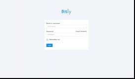 
							         Login to your account - Bitly.im is a URL shortening service								  
							    