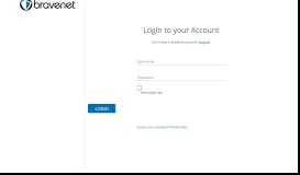 
							         Login to Your Account - Bravenet								  
							    