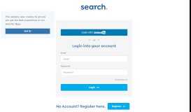 
							         Login to your Account - Search								  
							    
