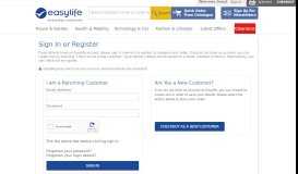 
							         Login to your Easylife Group Account | Easylife Group								  
							    