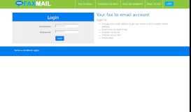 
							         Login to your fax to email account - Free Fax Mail, FaxMail Free								  
							    