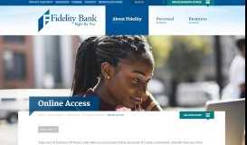
							         Login to your Fidelity Bank Online Account | Fidelity Bank								  
							    