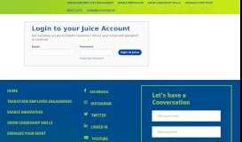 
							         Login to Your Juice Account | Juice Inc.								  
							    