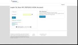 
							         Login To Your MY PEPSICO VIEW Account								  
							    