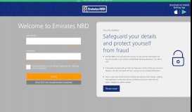 
							         Login to your Online Banking - Emirates NBD								  
							    