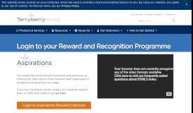 
							         Login to your Reward and Recognition Programme ...								  
							    