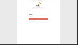 
							         Login to your RIICO ERP Account								  
							    