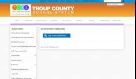 
							         Login - Troup County School System								  
							    