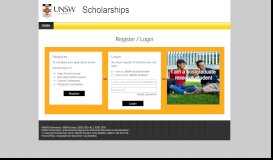 
							         Login - UNSW Scholarships - UNSW Sydney								  
							    