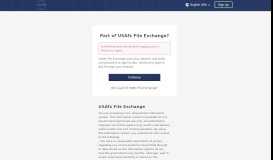 
							         Login - USAfx File Exchange - Box								  
							    
