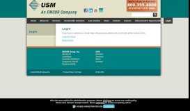 
							         Login :: USM - USM Services								  
							    
