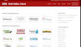 
							         Login - Utah Online School (UOS)								  
							    