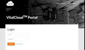 
							         Login | VitalCloud Portal - CSE Corporation								  
							    