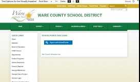 
							         Login - Ware County School District								  
							    