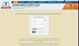 
							         Login | Web Portal for IRS - IRS Officers Online								  
							    