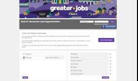 
							         Login - Welcome to the greater.jobs Recruitment Website								  
							    
