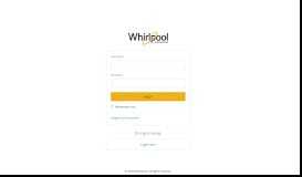 
							         Login | Whirlpool Commercial Portal								  
							    