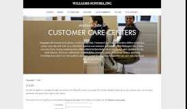 
							         Login - Williams-Sonoma Inc. Customer Care Centers								  
							    