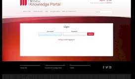 
							         Login - Wills Eye Knowledge Portal								  
							    