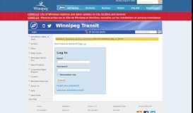 
							         Login - Winnipeg Transit								  
							    