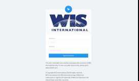 
							         Login - WIS Intranet - WIS International								  
							    