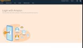 
							         Login With Amazon | Secure Login Service | Amazon Developer Portal								  
							    