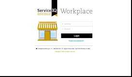 
							         Login · Workplace - ServiceIQ								  
							    