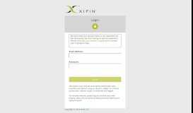 
							         Login - XIFIN – Central Authentication Service								  
							    