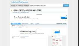 
							         login.pmgroup-global.com at WI. PM Group: Remote Access								  
							    