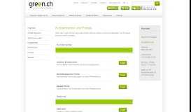 
							         Loginportal - green.ch								  
							    