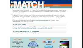 
							         Login/Register Help - The Match, National Resident Matching ...								  
							    