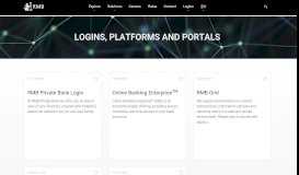 
							         Logins, platforms and portals - Rand Merchant Bank								  
							    