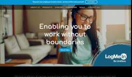 
							         LogMeIn, Inc.: Be Limitless - Our Company, Our Products, Our People ...								  
							    