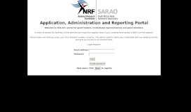 
							         logo Application, Administration and Reporting Portal Welcome to SKA ...								  
							    