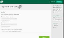 
							         Logon - Nedbank ID Partners								  
							    