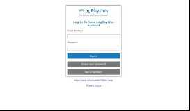 
							         LogRhythm Community Portal								  
							    