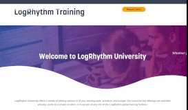 
							         LogRhythm Training | LogRhythm								  
							    