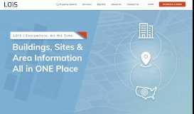 
							         LOIS - LocationOne - Buildings and Sites Search								  
							    