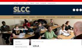 
							         LoLA | Admissions - South Louisiana Community College								  
							    