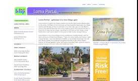 
							         Loma Portal neighborhood profile - TownBlip								  
							    