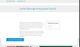 
							         London Borough of Hounslow Planning Guide								  
							    