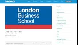 
							         London Business School - Aluminati Network Group								  
							    