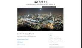 
							         London Business School | LBS SEP 72								  
							    
