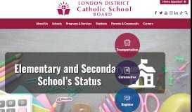 
							         London District Catholic School Board								  
							    