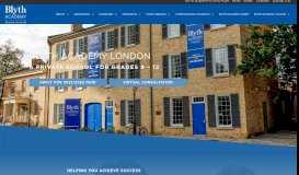 
							         London School Student Portal | Blyth Academy School								  
							    