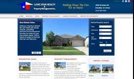 
							         Lone Star Realty								  
							    
