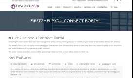 
							         Lone Worker Connect Portal from First2HelpYou								  
							    
