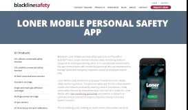 
							         loner mobile personal safety app - Blackline Safety								  
							    